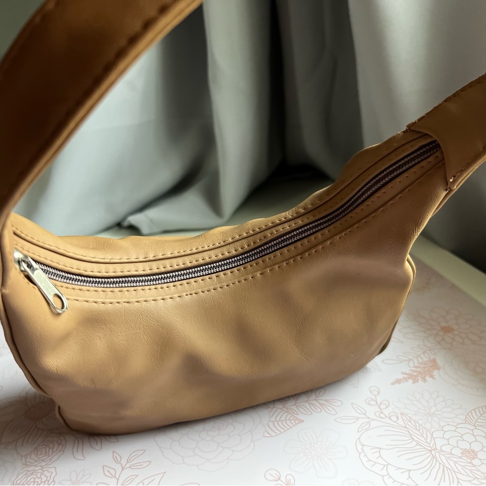 Y2K Tan Brown Shoulder Bag - Picture 10 of 10